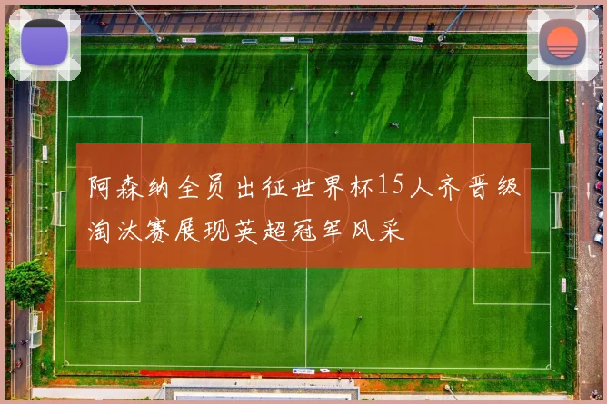 阿森纳全员出征世界杯15人齐晋级淘汰赛展现英超冠军风采